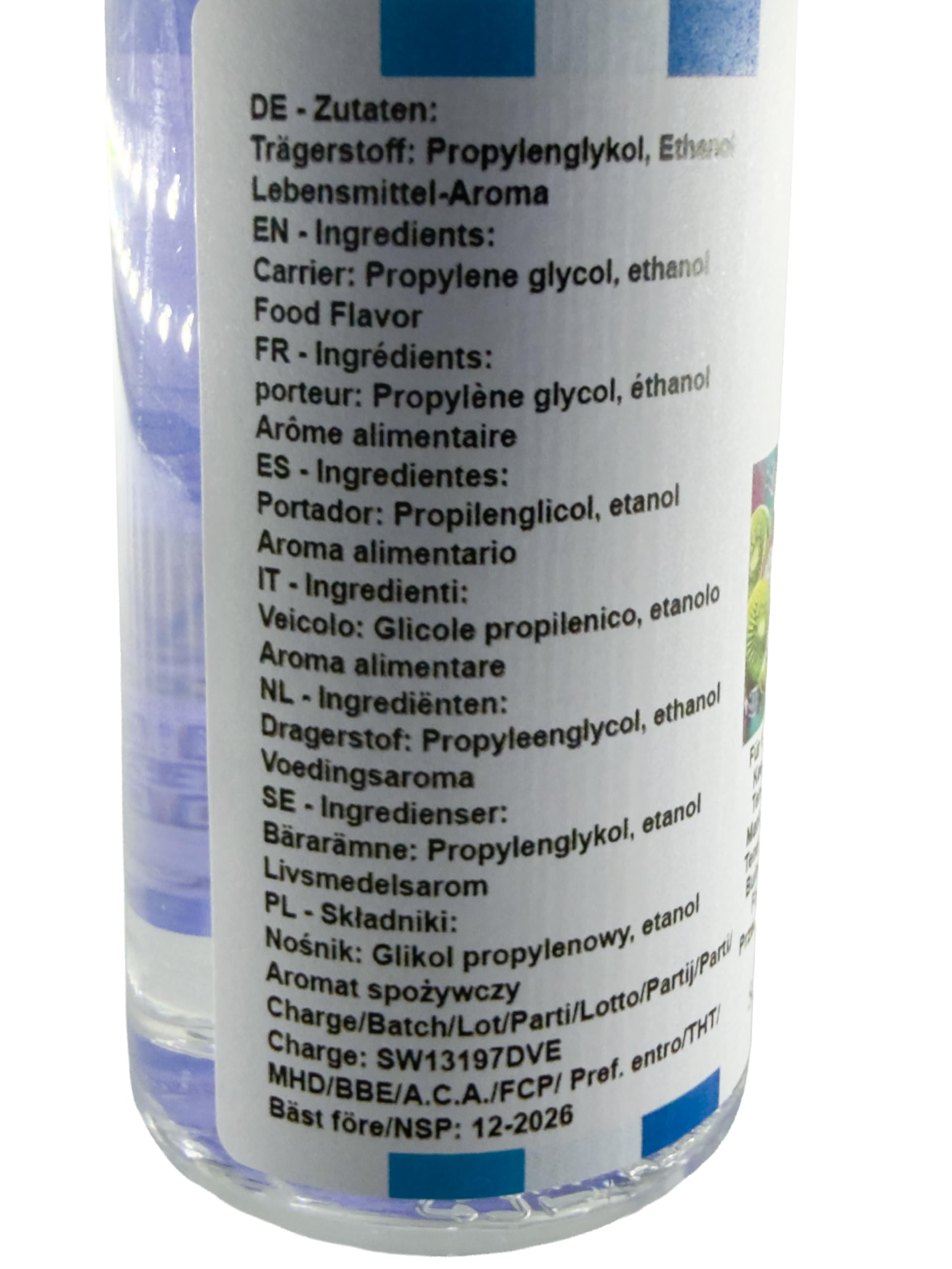 Frozen Kiwi Dragonfruit - kiwi frutto del drago ghiaccio aroma concentrato - vegano - Sasami - 100ml