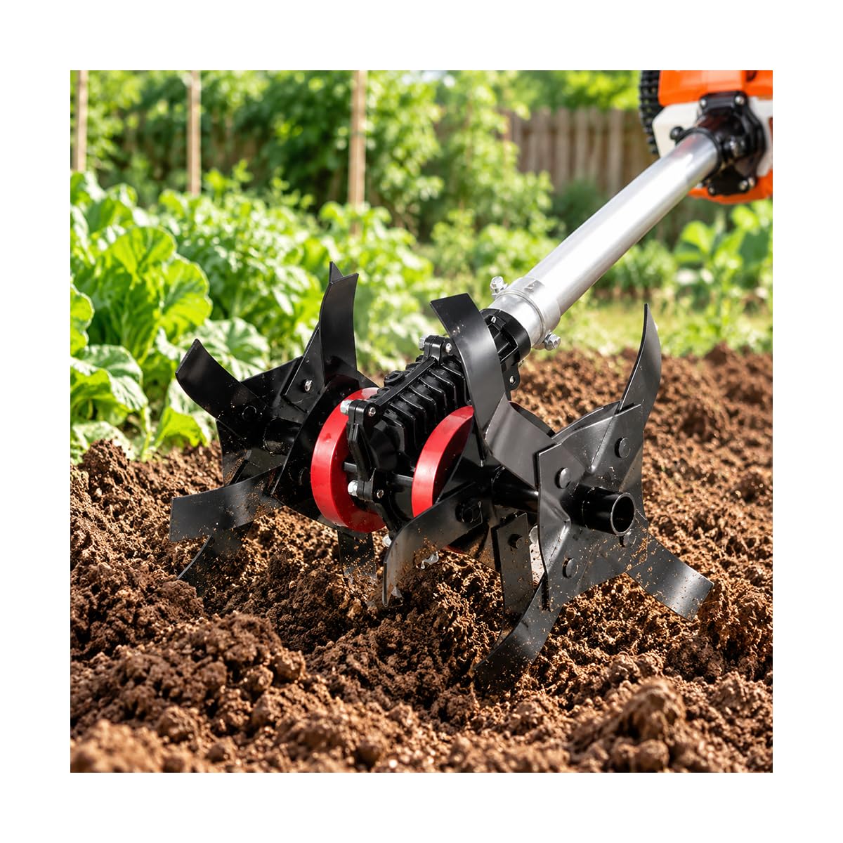 Rueda Cultivadora para Solo 165 2005–2015 Desbrozadora,Airear Suelo Maleza