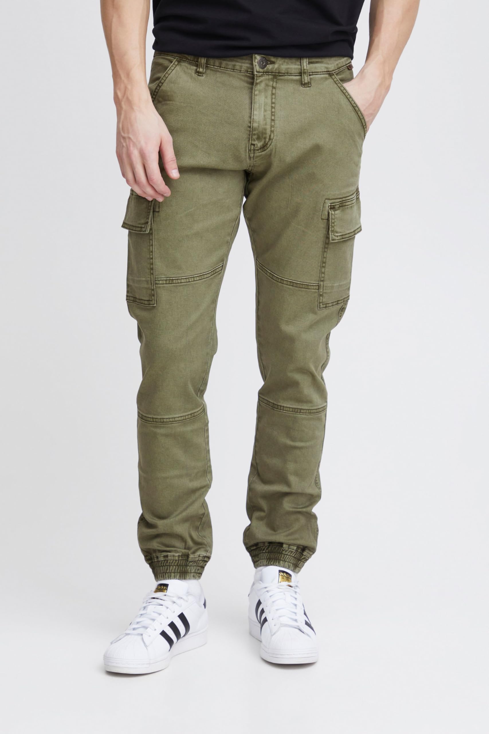 Indicode Bromfield Pantaloni Cargo Pantalone Panno da Uomo
