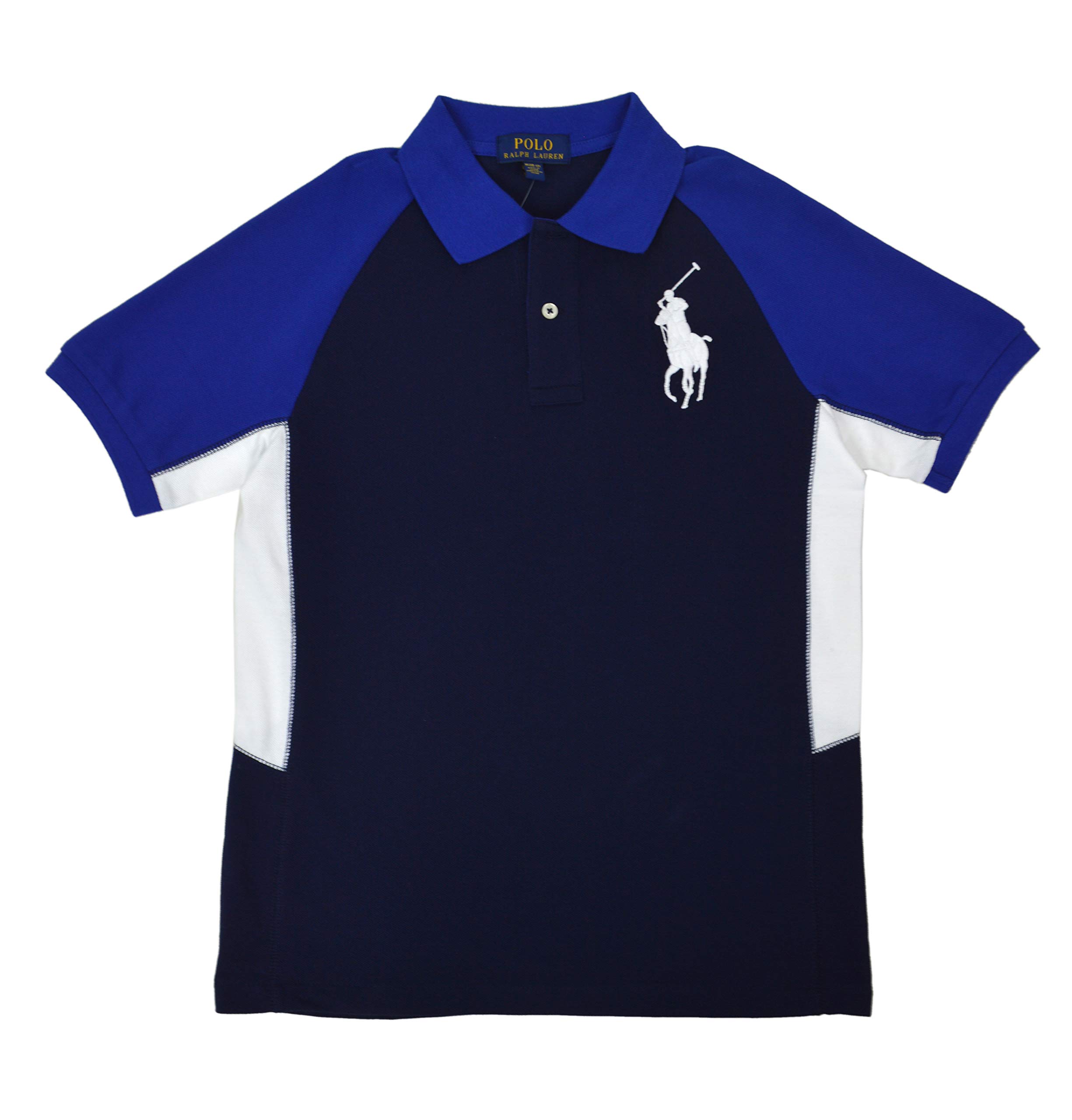Pony Polo Golf Shirt French Navy Blue 