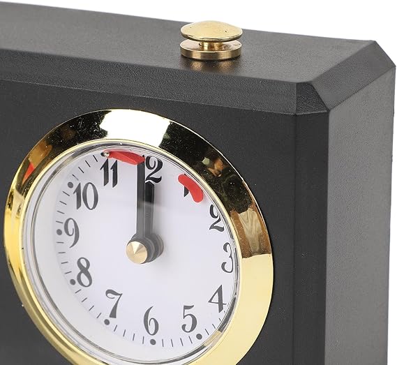 Chess Clock, Analog Timer Wind Up Mechanical Chess Clock with Large Easy to Read Dials Chess Clock Timer Count Up Count Down Timer for Board Game International Chess, No Battery