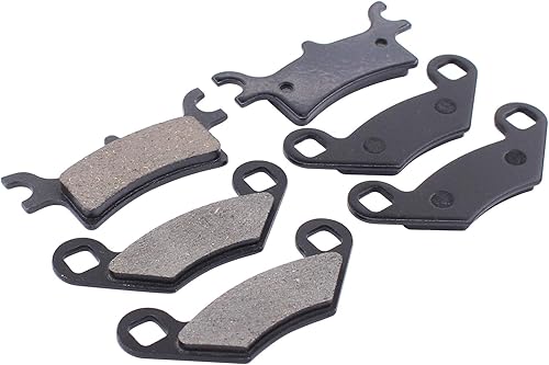 Miniatura 3 de MOTOKU Pastillas de Freno Delanteras y Traseras para Magnum 330 Scrambler 500 Sportsman 400 500 600 700 800 Trailblazer Trail Boss 330