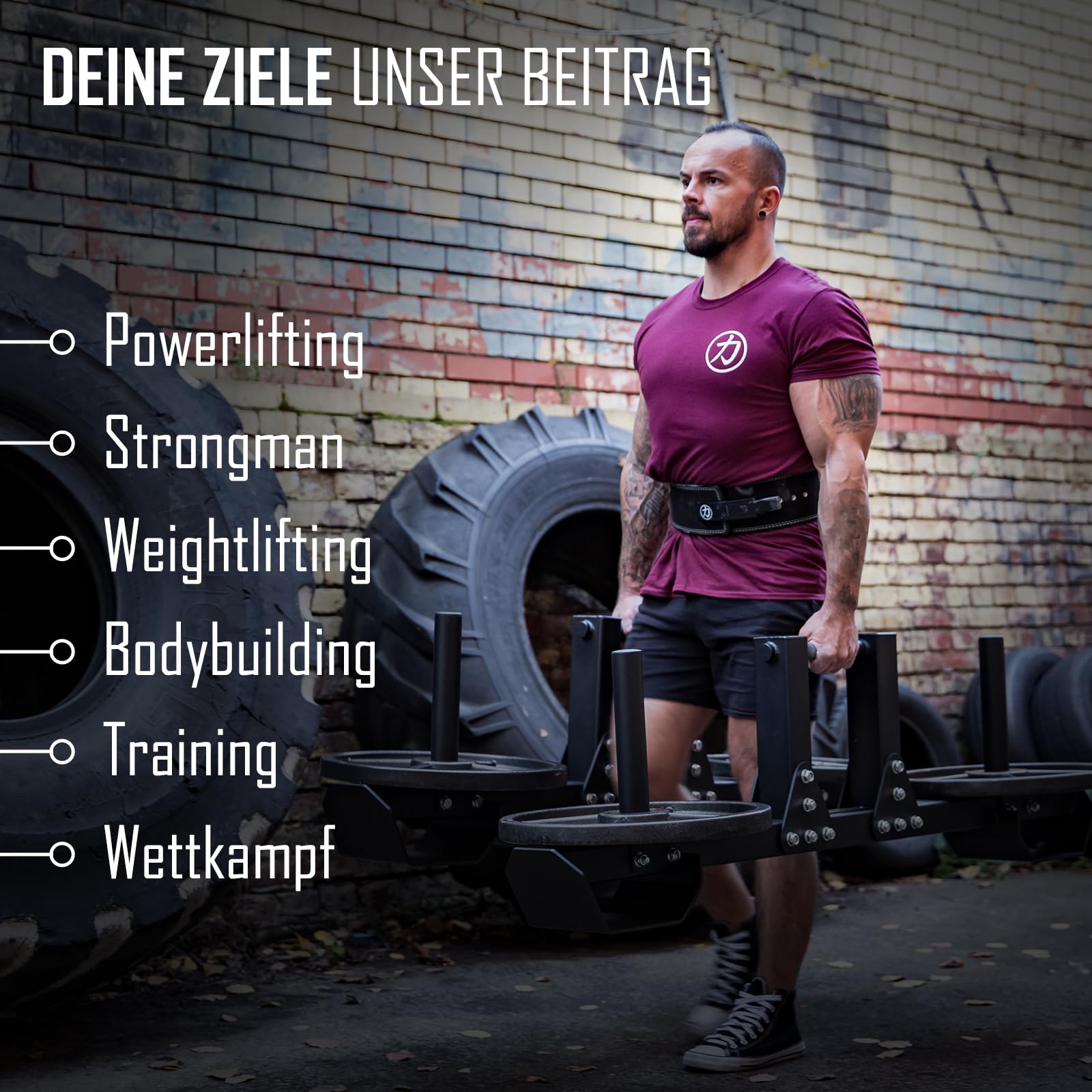 Strength Shop Cintura Powerlifting 13mm con Fibbia a Leva, Certificado IPF, Cintura Palestra Uomo e Donna, Robusta e Durevole, Cintura Pesi Palestra per stabilizza Il Core e Colonna