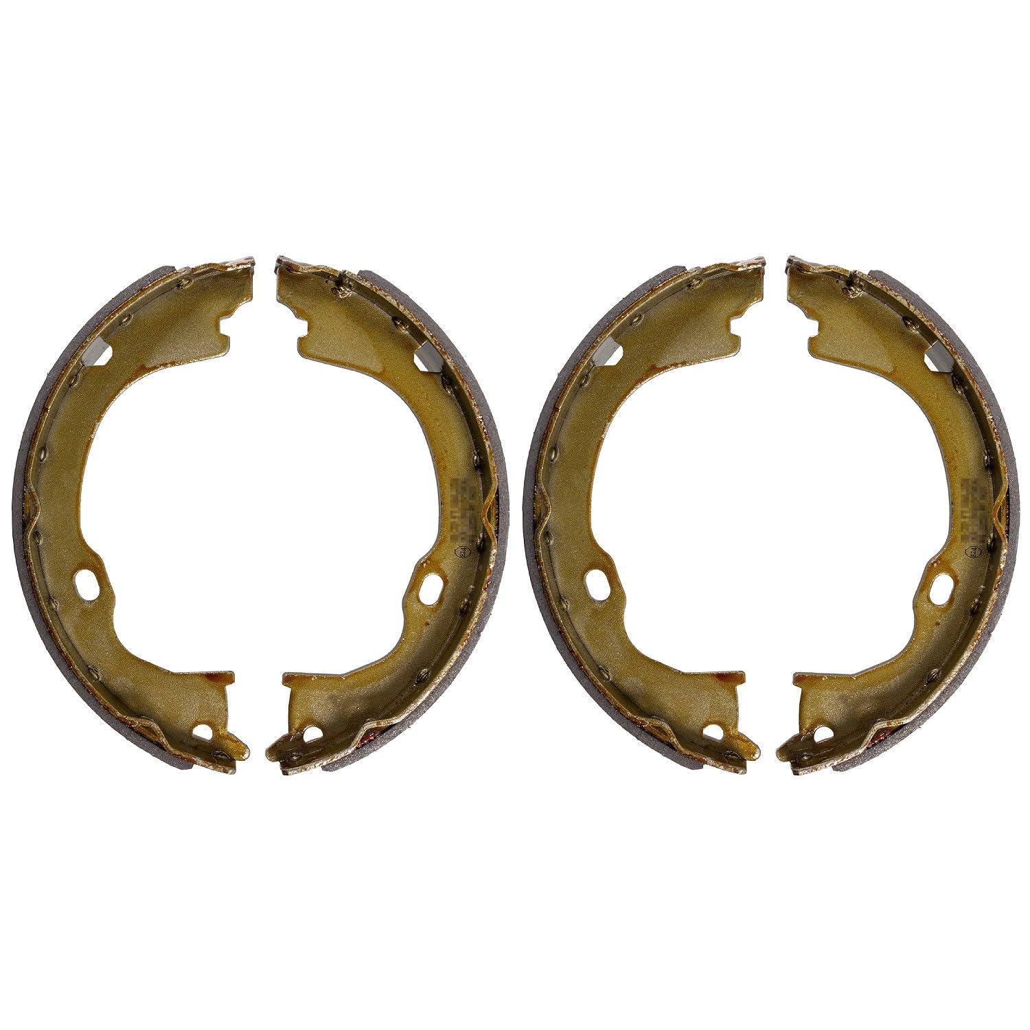 Handbrake Shoes Set fits JEEP LIBERTY KK 3.7 2008 on EKG Parking Blue Print New