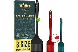 3-Size Silicone Basting Brushes, Culinary Classics in Your Kitchen