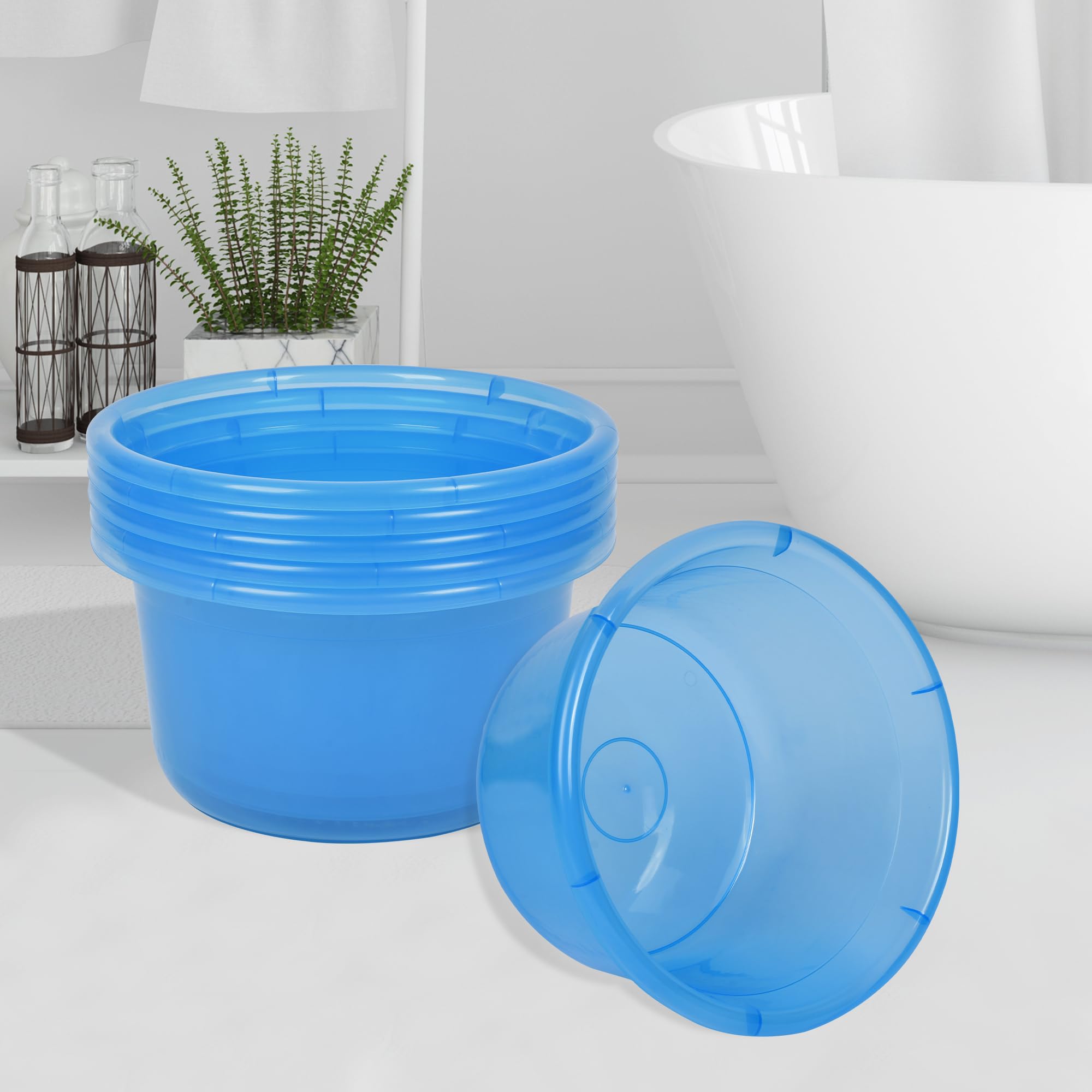 Durable Plastic Bath Tub - 40L, Unbreakable! -23 Durable Plastic Bath Tub - 40L, Unbreakable! -23
