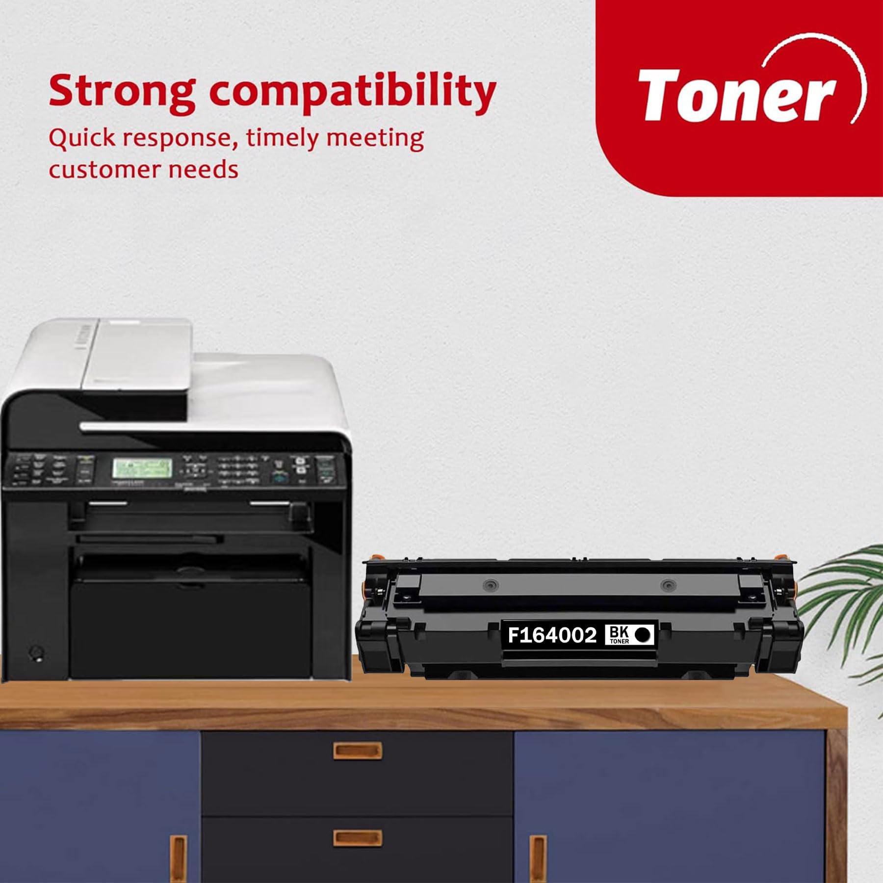 Amazon.com: F164002 Black Toner Cartridge (2-Pack) - PINOS