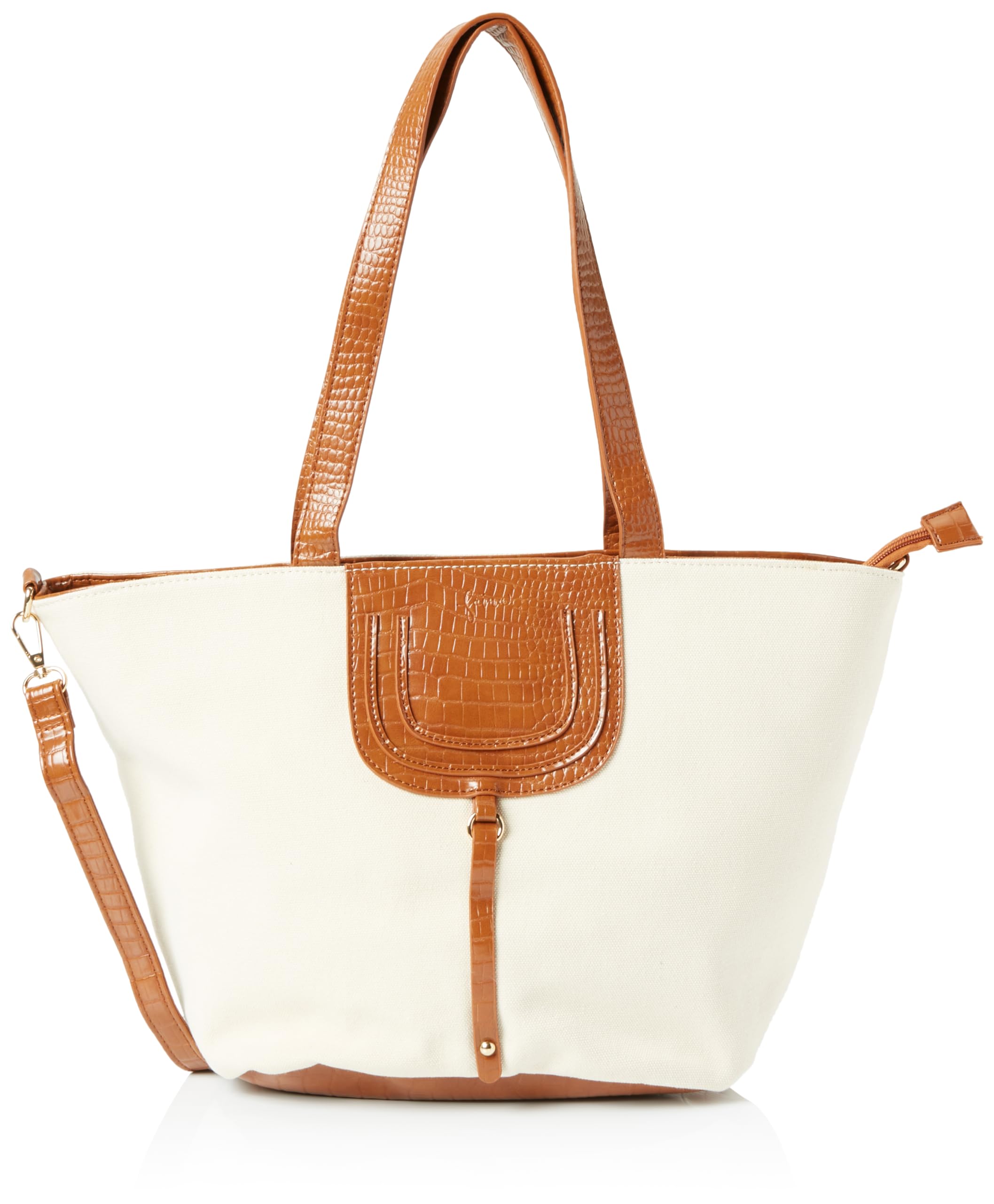 aleva Women's Shopper, Beige, One Size