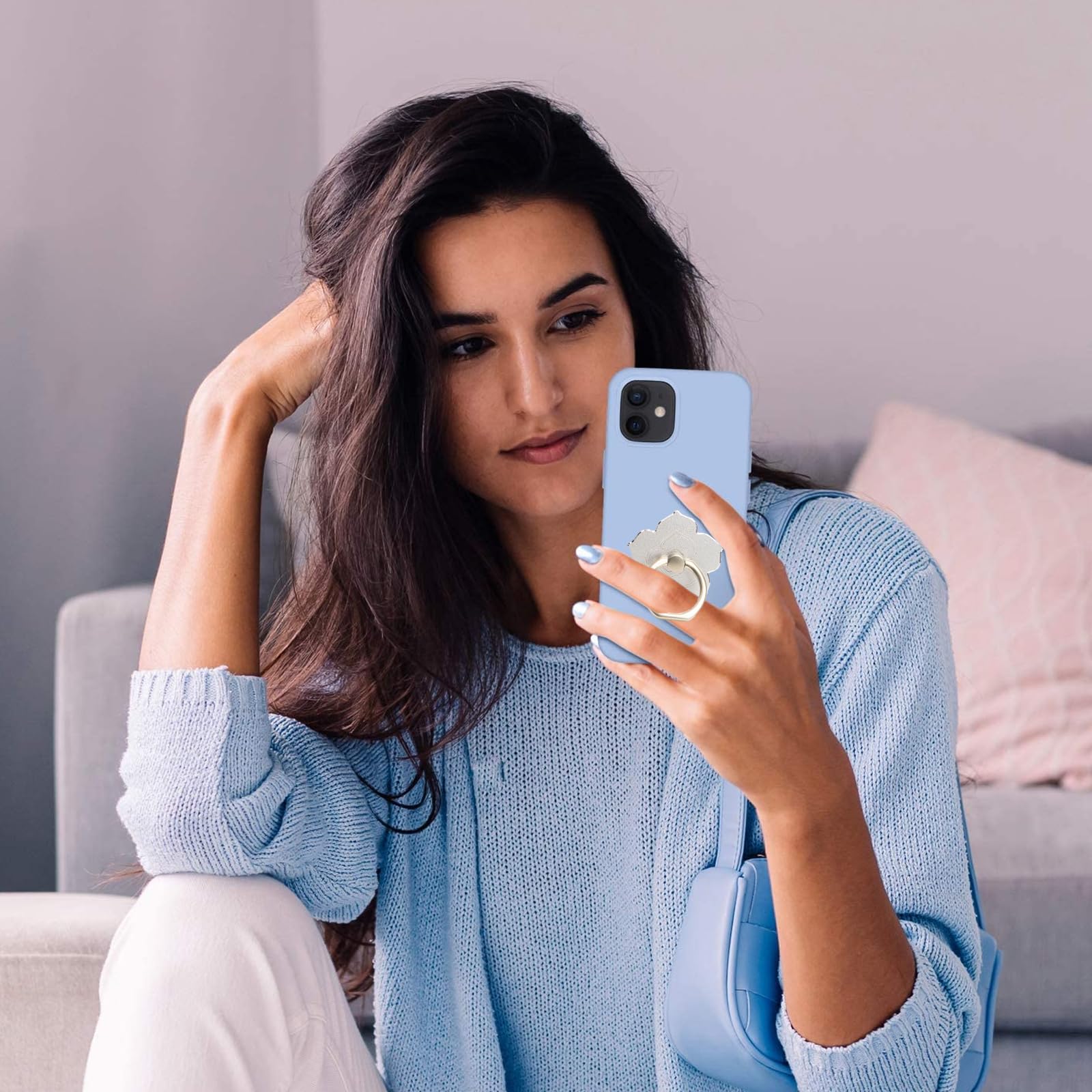 2 Supporti Pieghevoli Per Telefono E Mini Tablet - Portatili