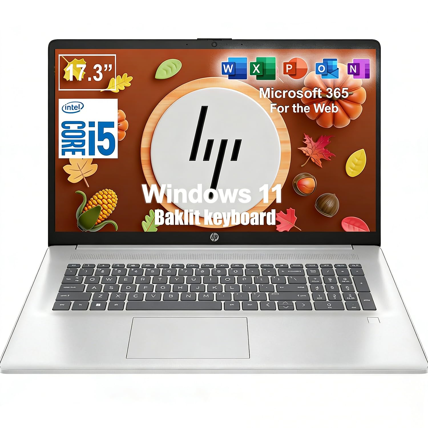 Amazon.com: HP 17.3 Inch Business Laptop, Lifetime Microsoft 365