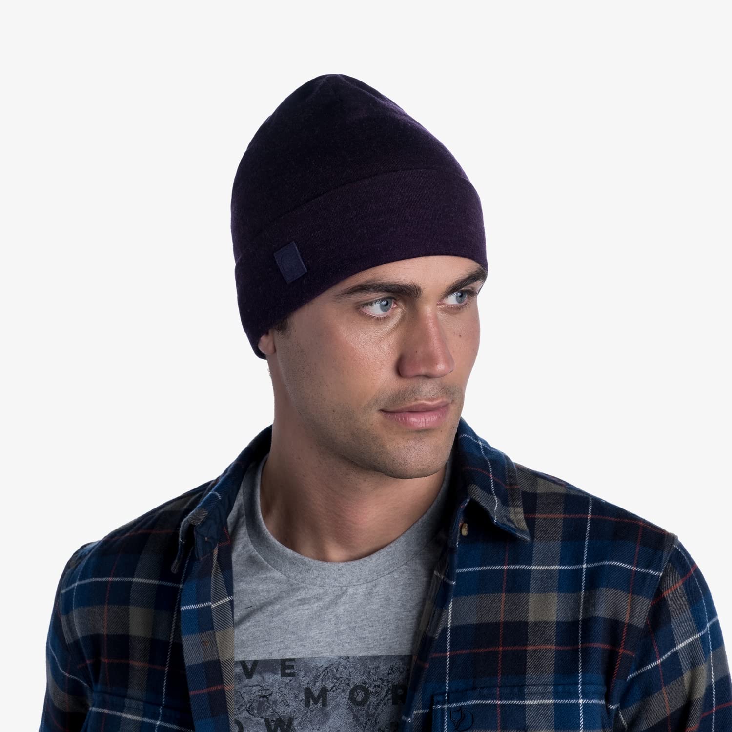 Buff Dla Dorosłych Merino Thermal Czapka Wełniana, Granatowy, 30