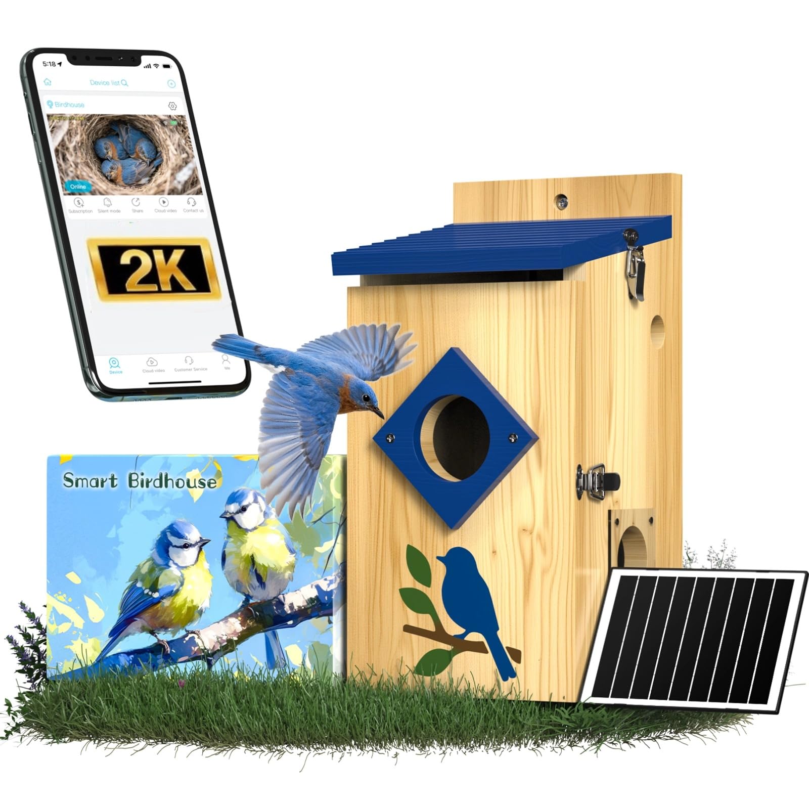 BirdoorKam Smart Bird House