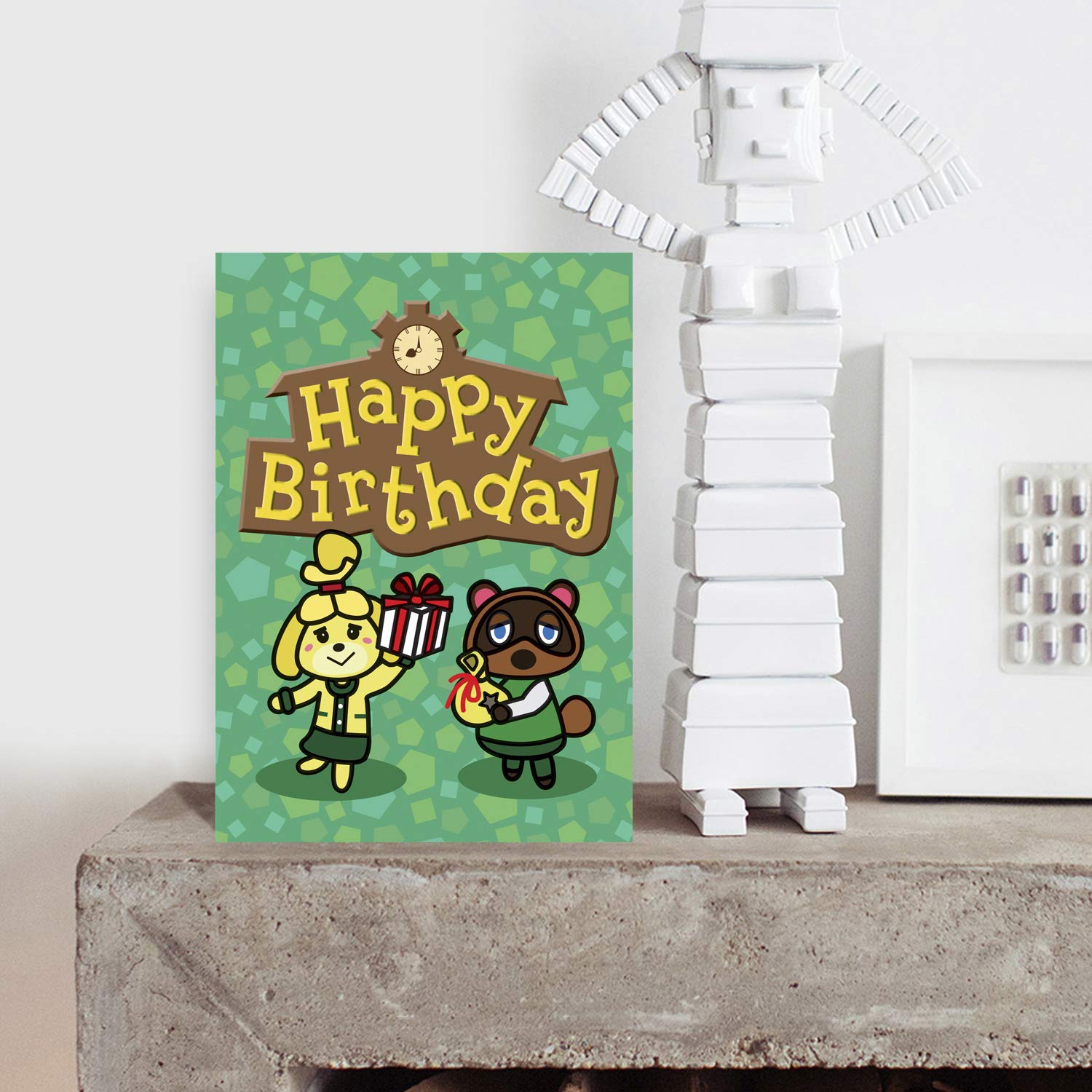 Birthday Card Funny Animal Crossing Son Daughter Grandson Granddaughter