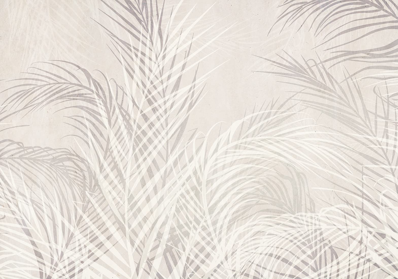 murando - Carta da Parati Adesiva Foglie di palma 343x256 cm Fotomurali Adesivi Murali Rivestimento Parete Moderna per Pareti Adesiva Muro Decorativo Fotomurale Natura Pianta Di Foglie Botanico