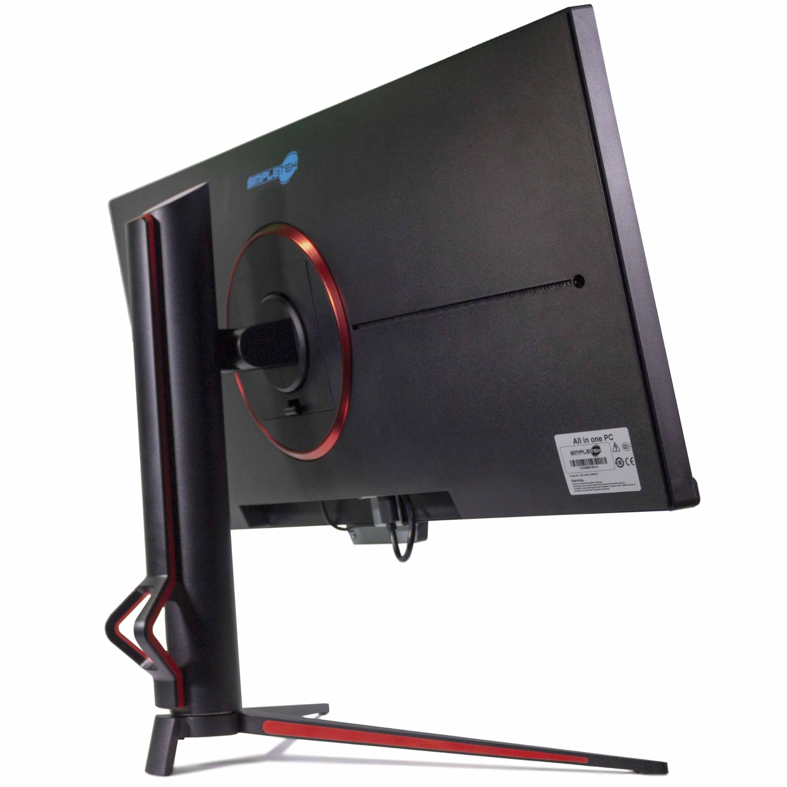 SIMPLETEK – All in One 30" 2K UltraWide | i3 8th | Windows 11 Pro | 8GB RAM 120GB SSD | Wifi 6 + Bluetooth 5.2 i kamera internetowa | Z obrotową i pochyloną podstawą
