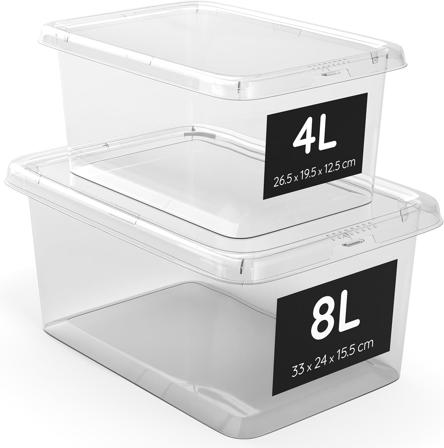 Caja Almacenaje Plastico Cajas Organizadoras De Plástico Con 20