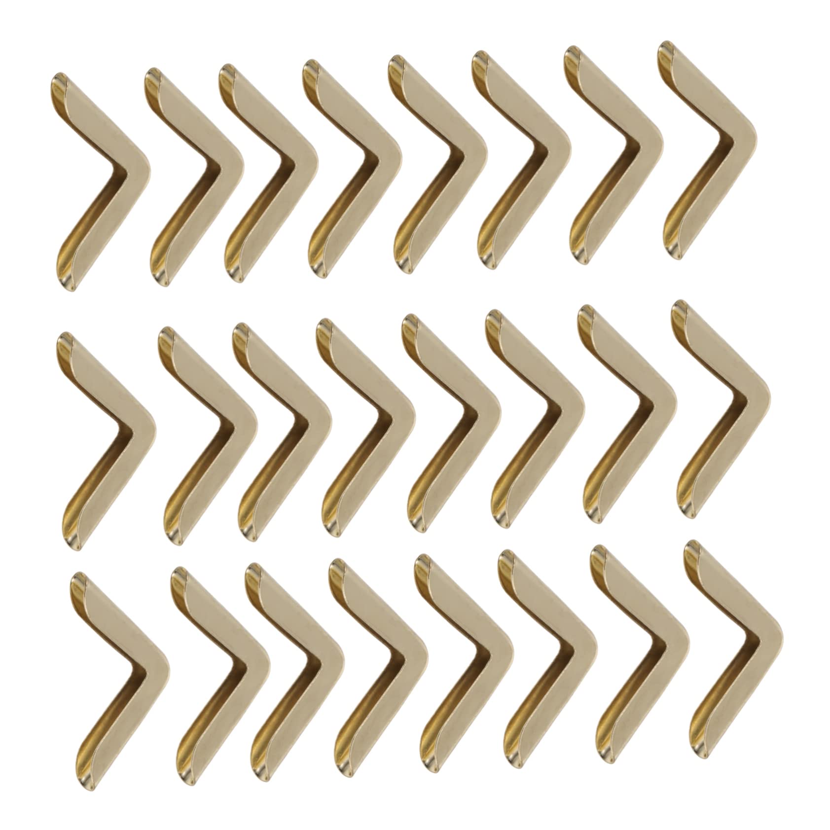 ERINGOGO Metal Scrapbook Corner Protectors Iron Book Cover Protectors Silver Folder Corner Guards