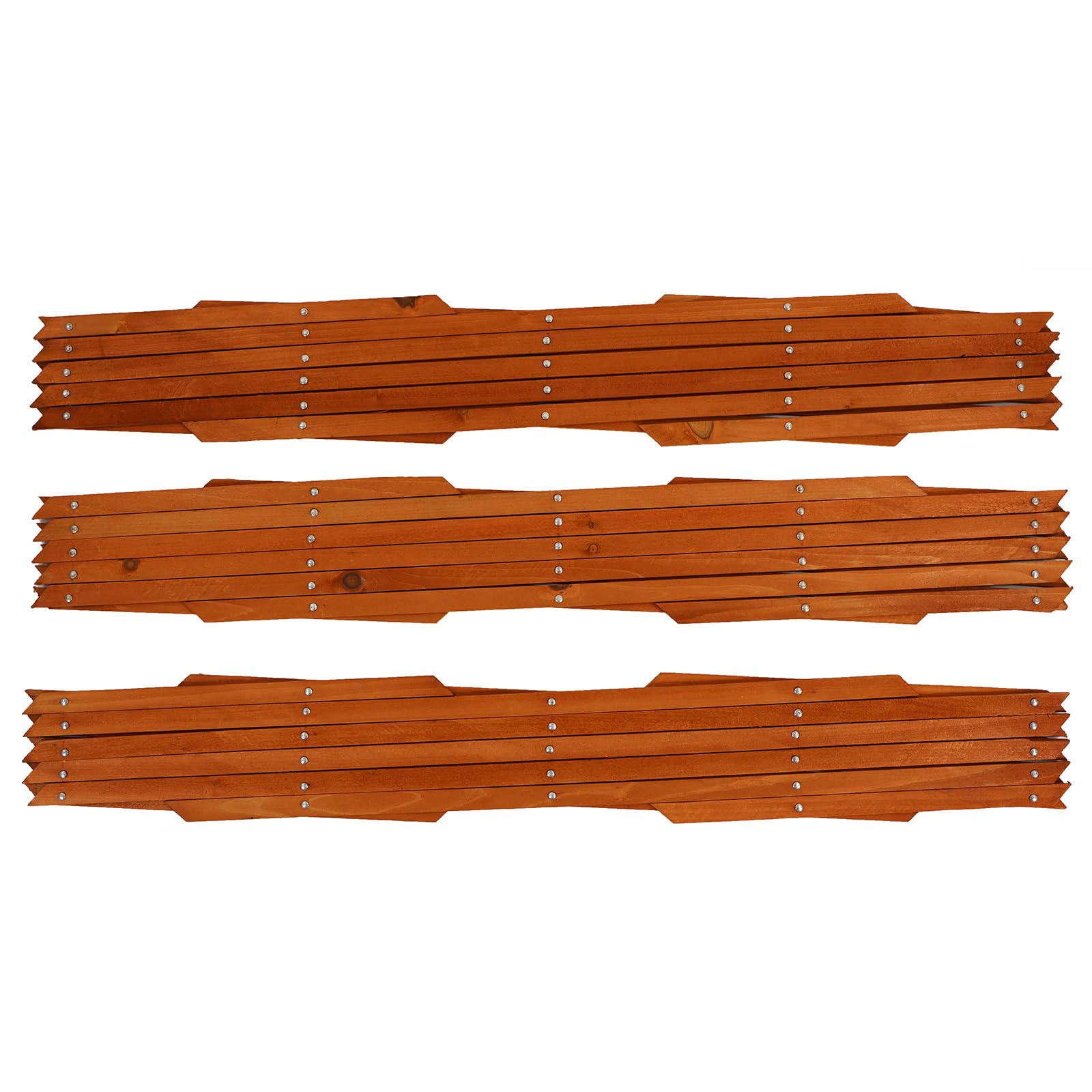 Actiasgear Expandable Wooden Garden Trellis Fence – Pack of 3 Panels, 5ft Expandable Divider & Plant Support Screen (5ft Expandable Wooden Trellis 3 Pack)