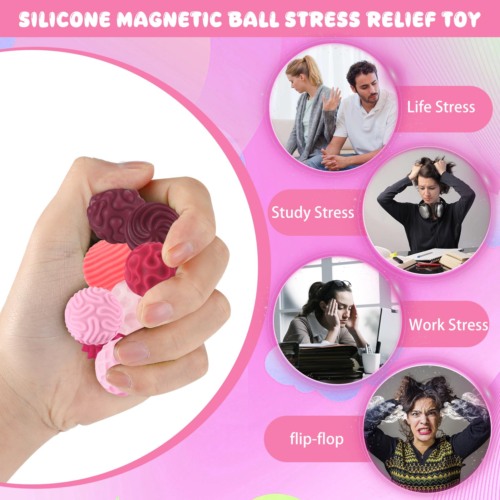Magnetyczne kulki fidget