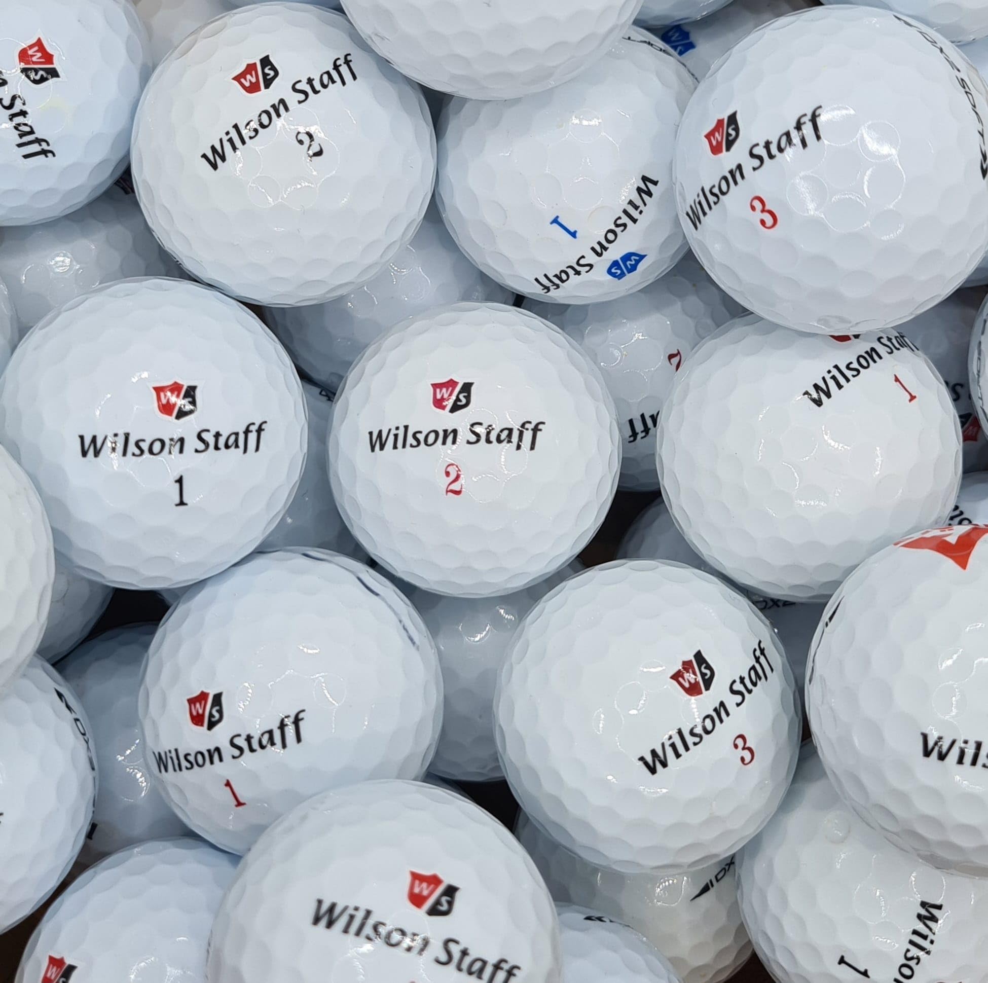 SDP Golf Balls – Premium Used Lake Balls DX2 DX3 Models Pearl/A Grade Recycled Lake Balls for Wilson Golf Balls - Used, Not New (40)