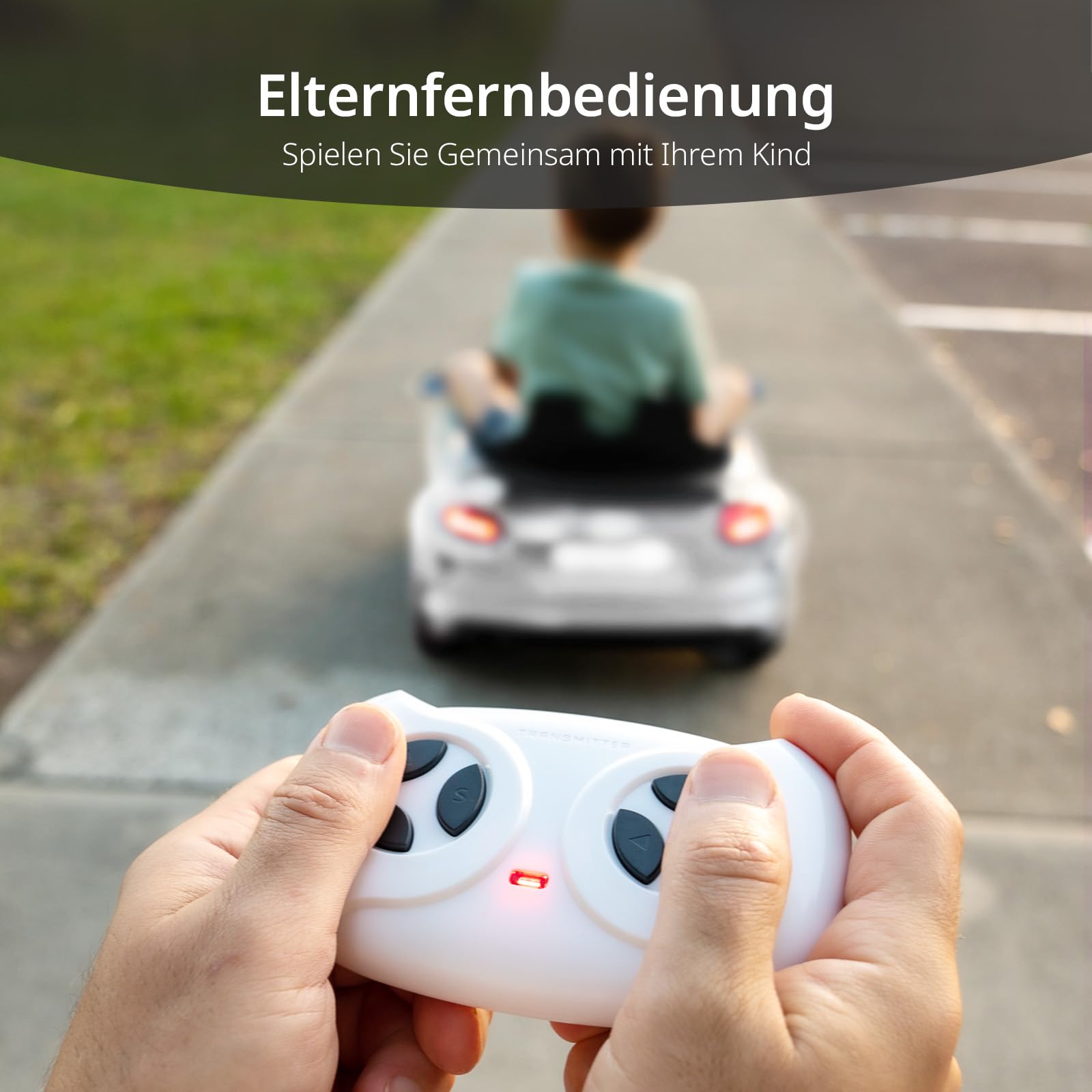 Audi Lizenziertes 12V Elektroauto für Kinder ab 3 Jahre mit Fernbedienung