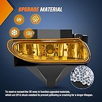 Vista 101 de Nilight Conjunto de luces antiniebla compatible con Ford Focus SVT 2002 2003 2004 2005 2006 Ford Focus SVT 2005-2007 Ford Escape 2003-2004 Ford