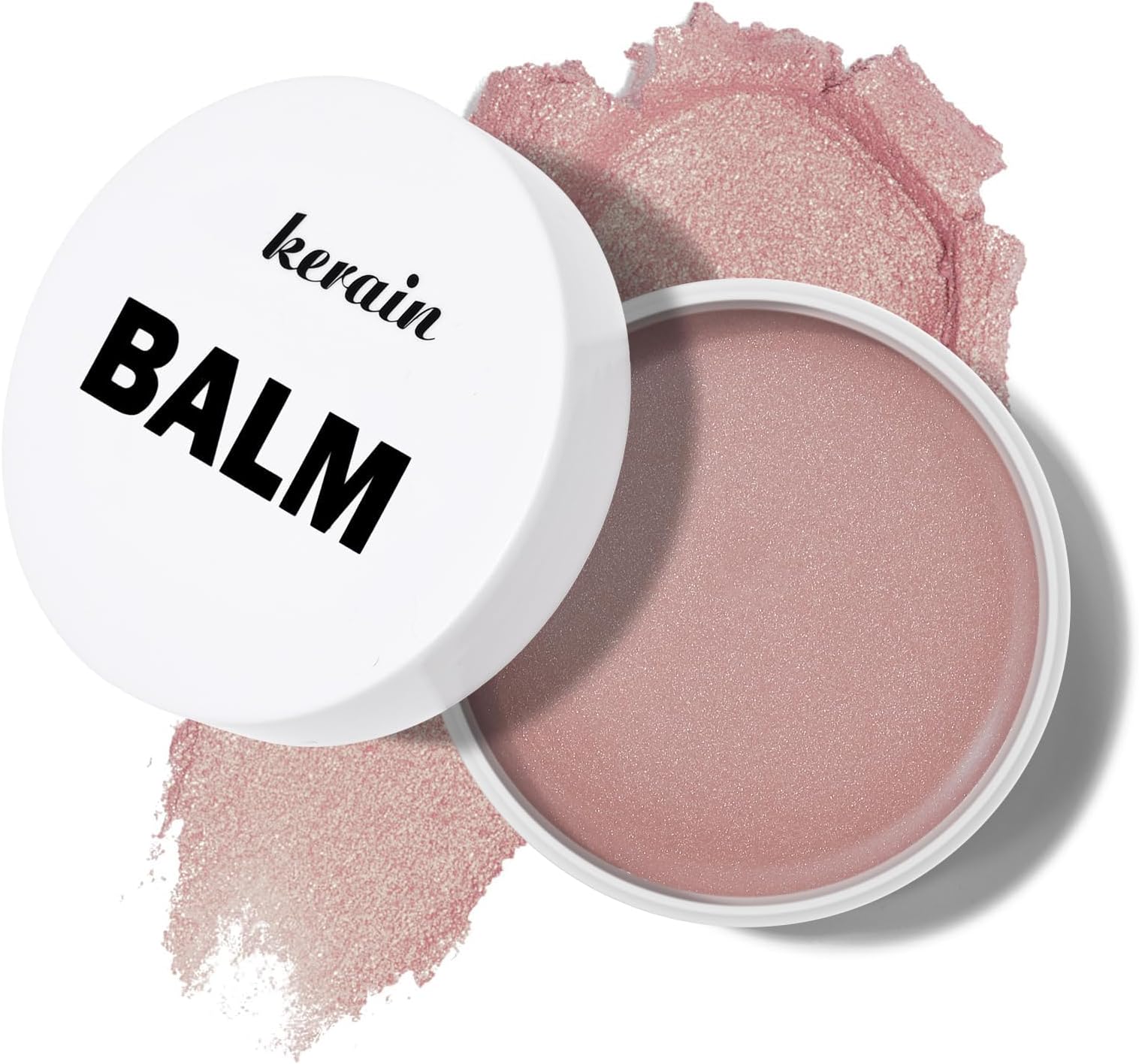 Azonee Versatile Glow Blush, Tinted Balm for Cheeks, Lips & Eyes, Hydrating & Lightweight Cream Blush, Shimmer Finish, 1.76 Oz (Natural, 01#)