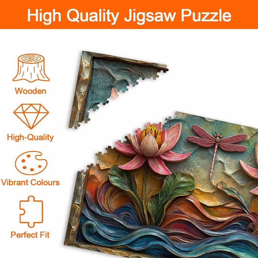 Puzzle Loto, Puzzle 2000 Pezzi Adulti per Decor, Regalo Donna/Uomo -8774