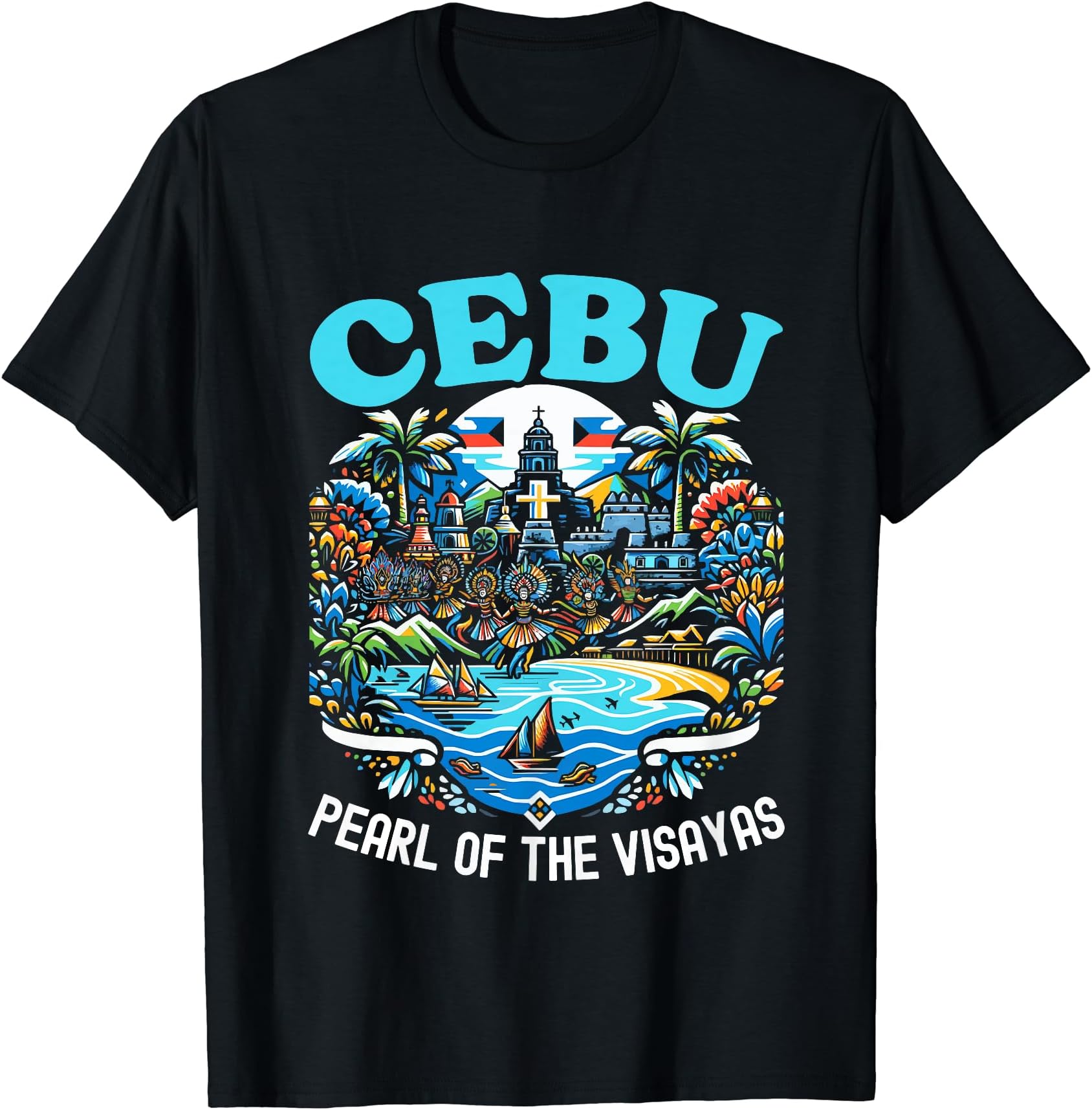 Cebu City Philippines Travel Vacation Filipino T-Shirt