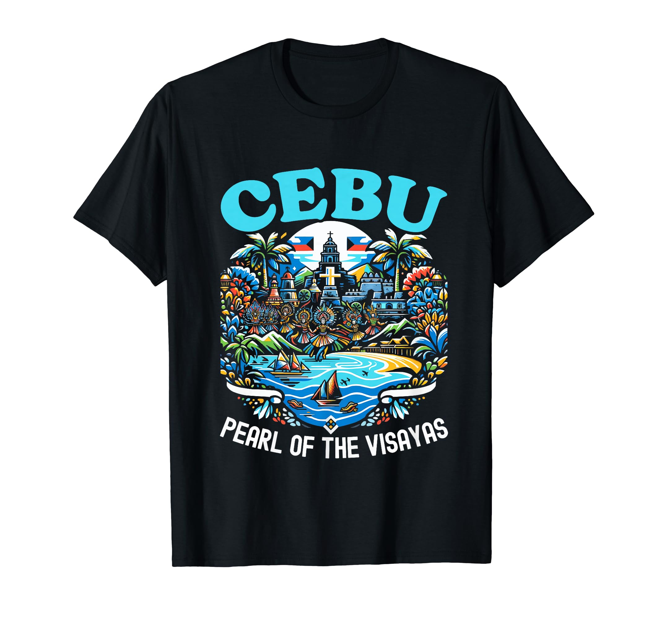 Cebu City Philippines Travel Vacation Filipino T-Shirt