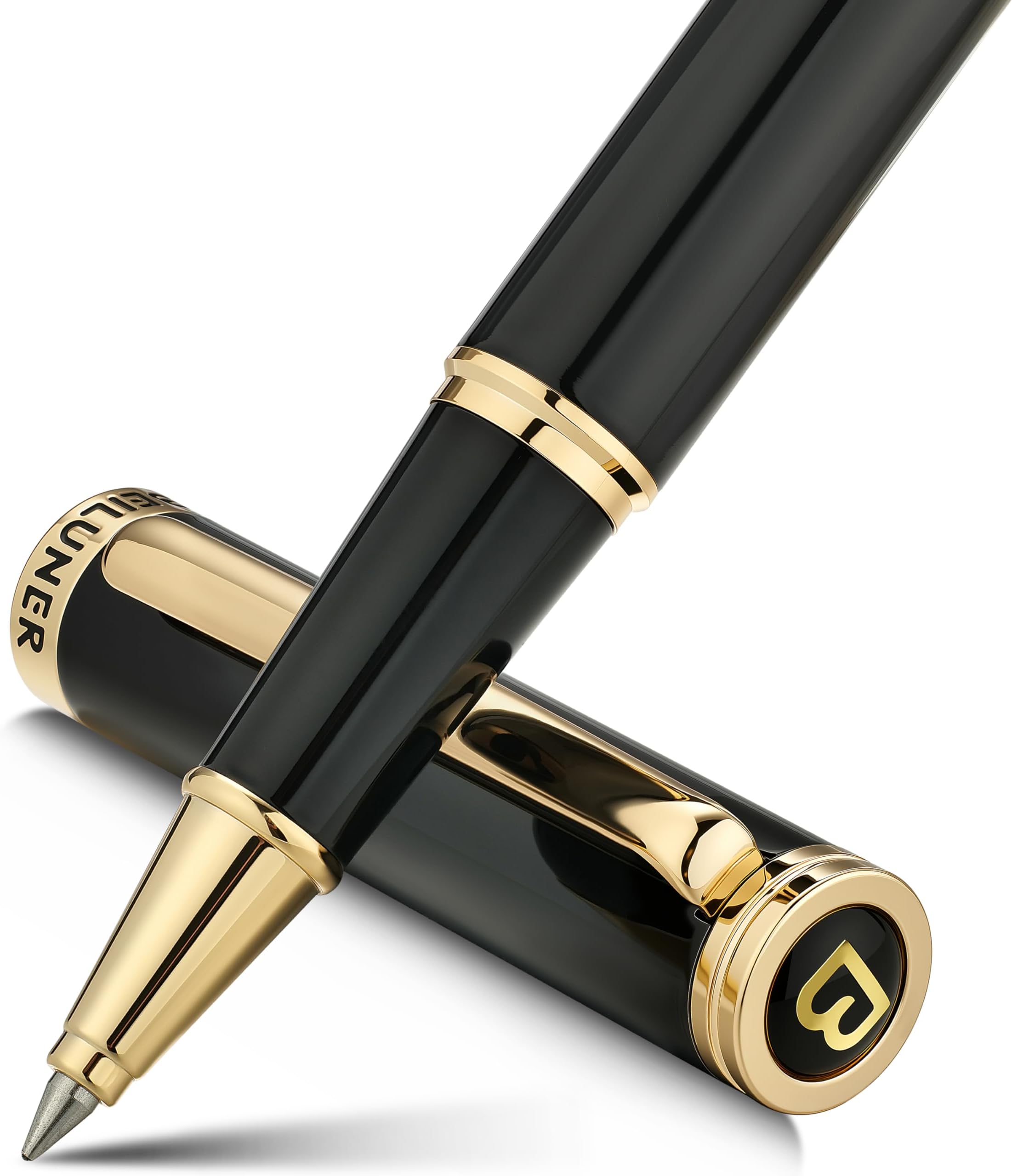 BEILUNER 24K Gold Luxury Ballpoint Pen (Black&Gold)…
