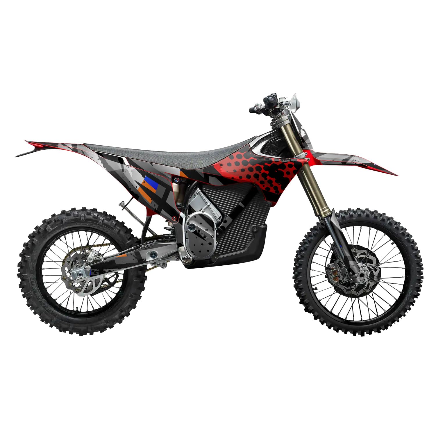 Stark Varg MX 2023-2025 Graphics Kit Wrap - Blade Fan - Varg MX Skin - Premium 3M Vinyl Protective Wrap Decal Cover - Easy to Apply | Crafted in The USA by MightySkins
