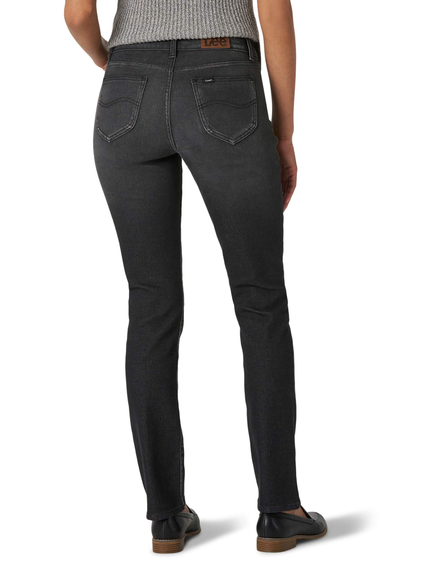 Lee Damen Petite Iconic Regular Fit Straight Leg Jeans