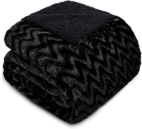 Whale Flotilla Manta Sherpa de piel sintética para sofá o cama, acogedora manta reversible de felpa esponjosa, elegante para invierno y otoño,