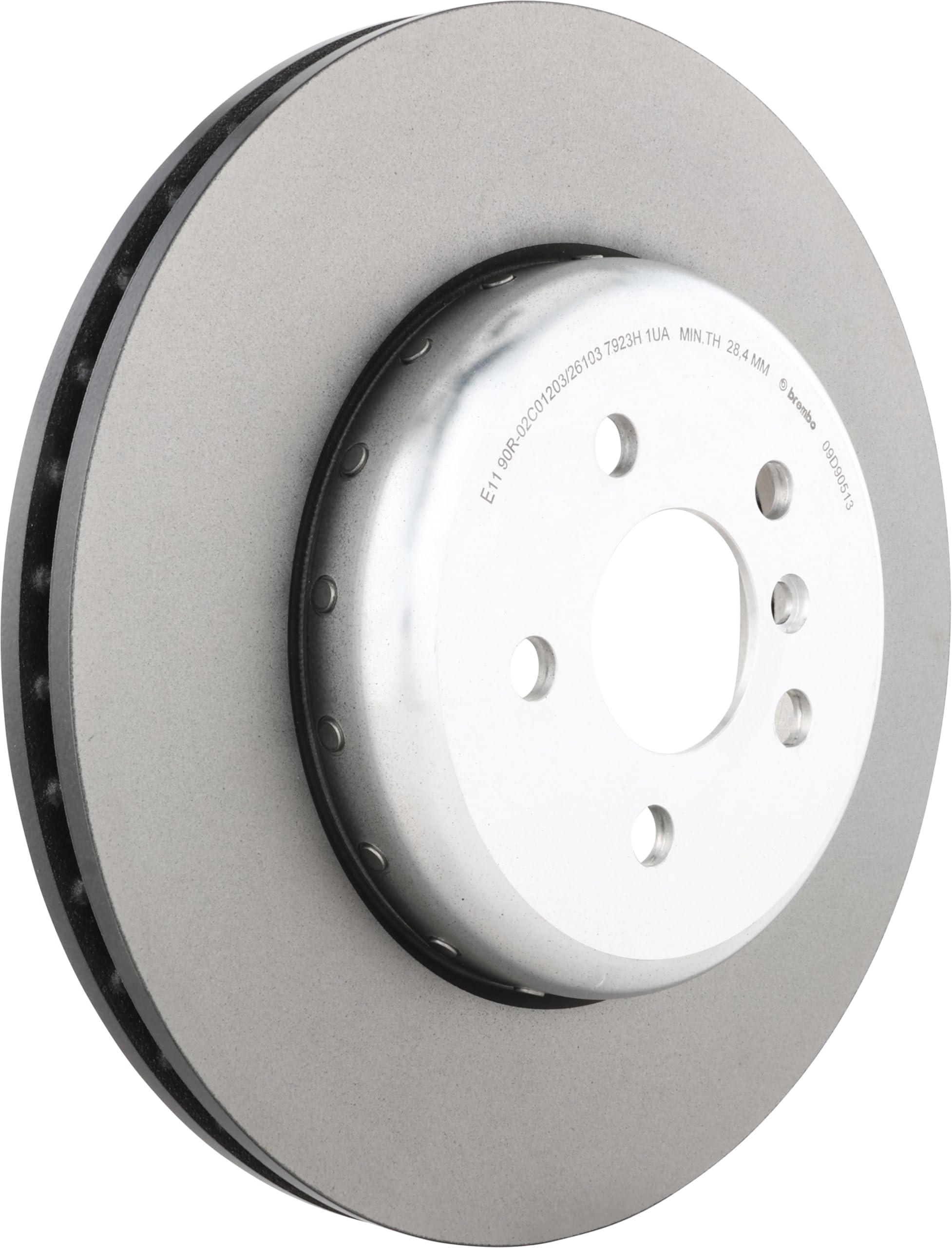 Amazon.com: Brembo 09.D905.13 Composite two piece UV Coated vented 