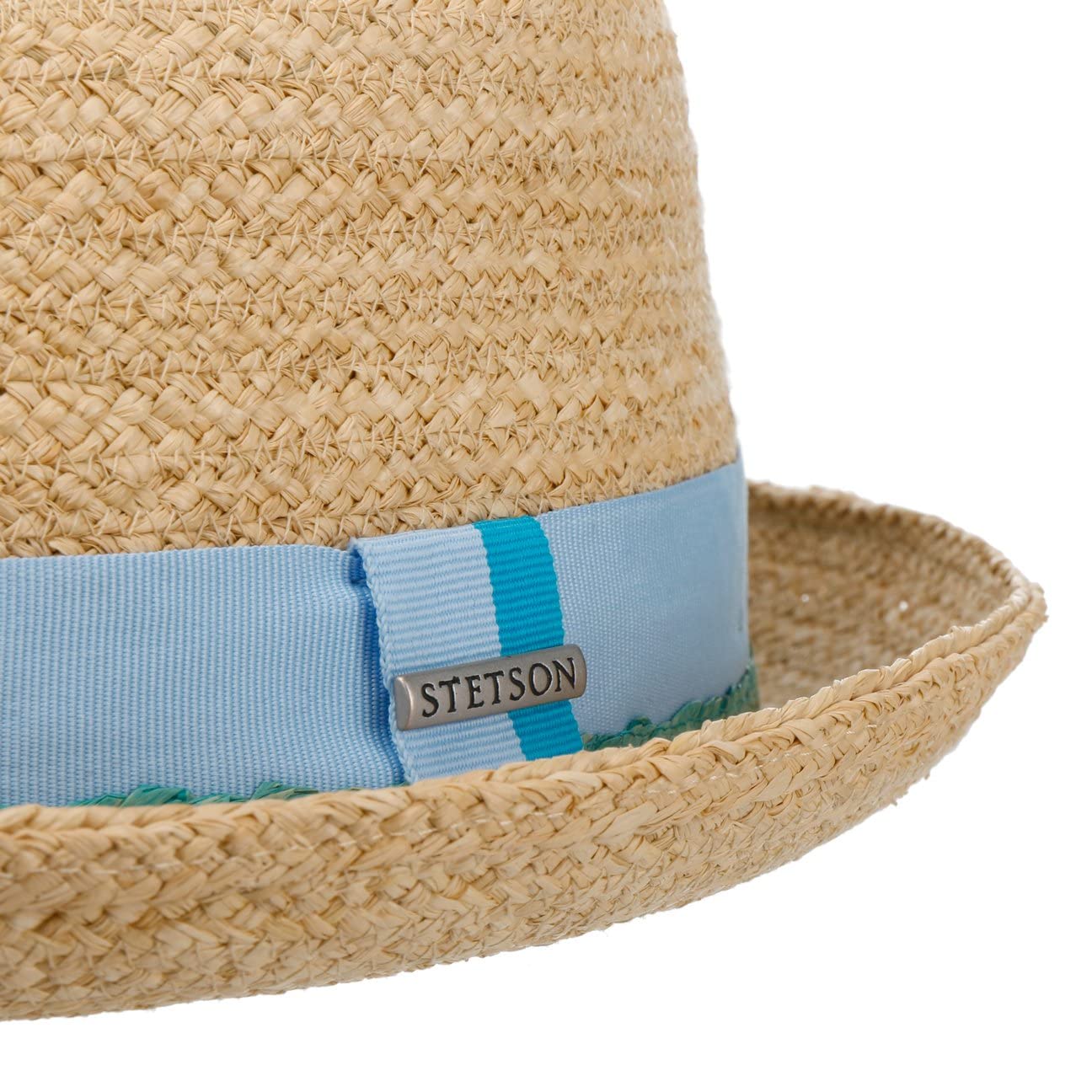 Stetson Vantella Diamond Cappello di Paglia da Sole Nastro in Grosgrain Unisex Primavera Estate