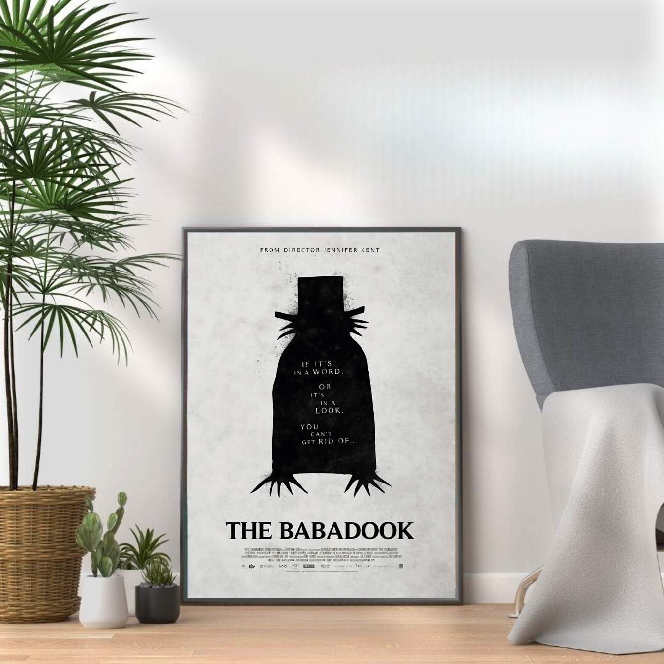 Horror Movie Poster Prints, Scary Film Wall Art, Halloween Decor, Horror Room & Home Cinema Wall Decor (THE BABADOOK, A4 Print Only (30x21cm))