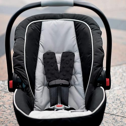 Miniatura 7 de Funda para el cuello del asiento del coche del bebé, Funda de la correa del asiento del coche, Cojines de cinturón de seguridad, Protectores de