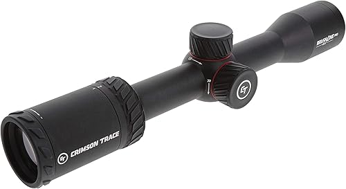 Miniatura 92 de Crimson Trace Brushline Pro Riflescope con construcción sólida ligera, tapas de alcance y paño para lentes para caza, tiro y exteriores
