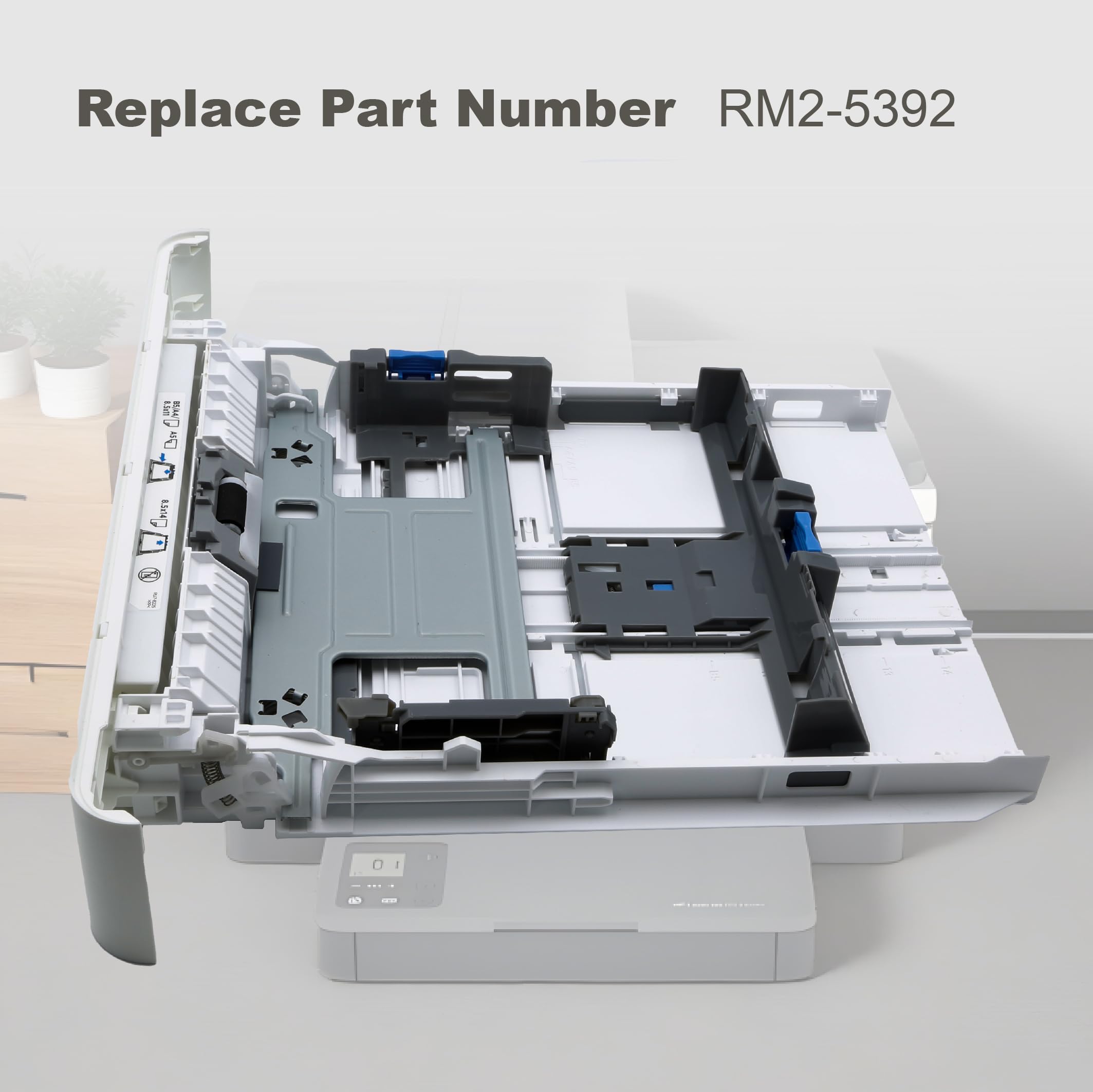 Bac à Papier RM2-5392 RU7-8225 Pour Imprimantes HP LaserJet Pro M402 à M430 - Compatible, Résistant, 250 Pages Max