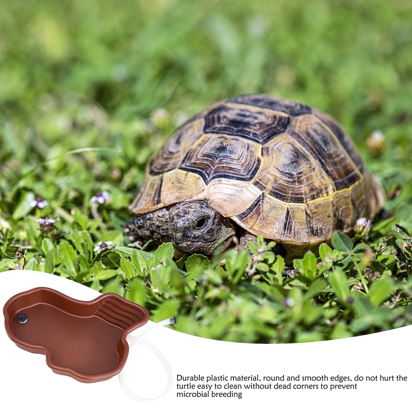 Vasca Per Tartarughe E Rettili Grande Con Design Antiscivolo - Per Draghi Barbuti, Gechi E Animali Domestici - Foto 2