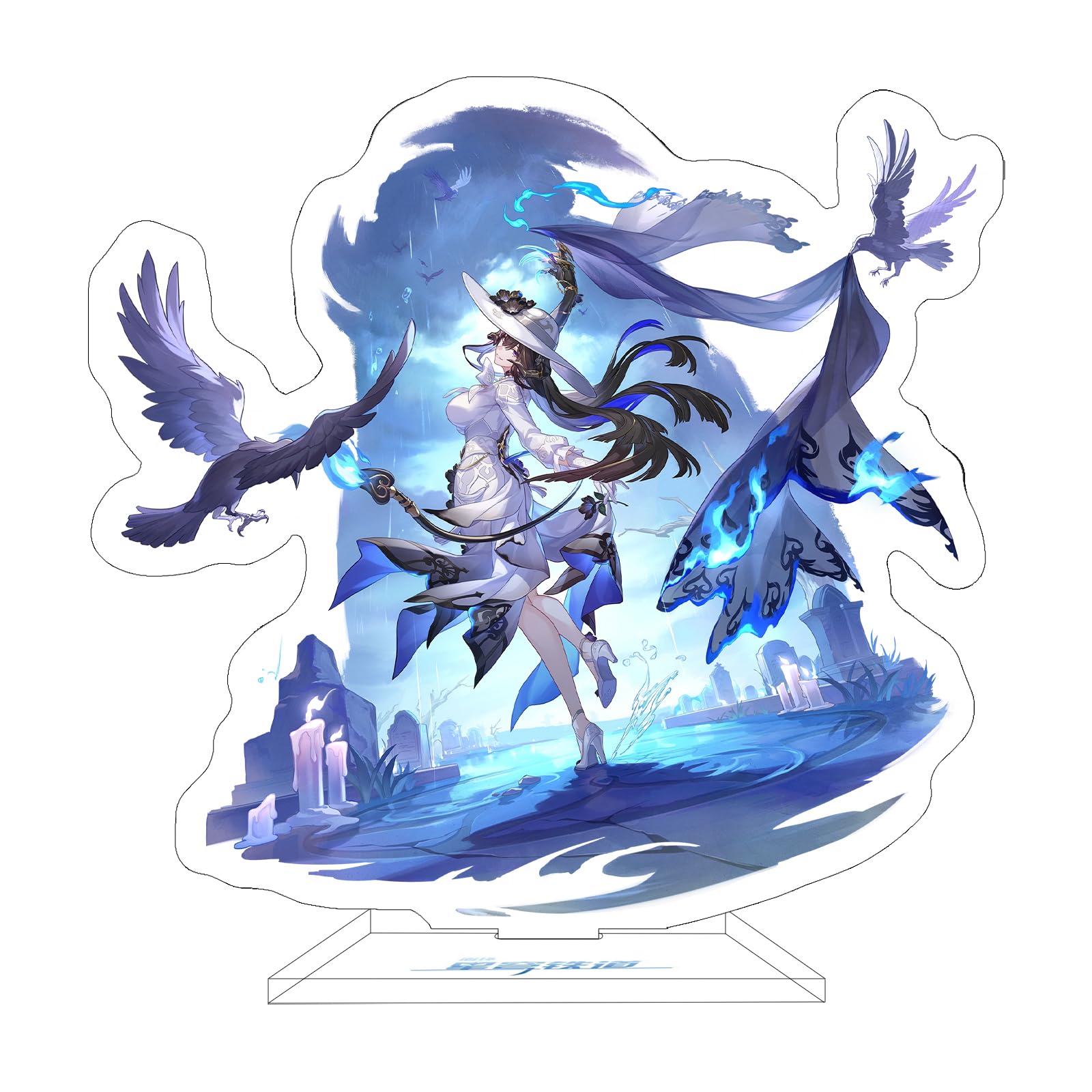 Rainteam Honkai: Star Rail Acrylic Stand Figure Amphoreus' Saga of Heroes Standee Character Decorations (The Dahlia) — image 1