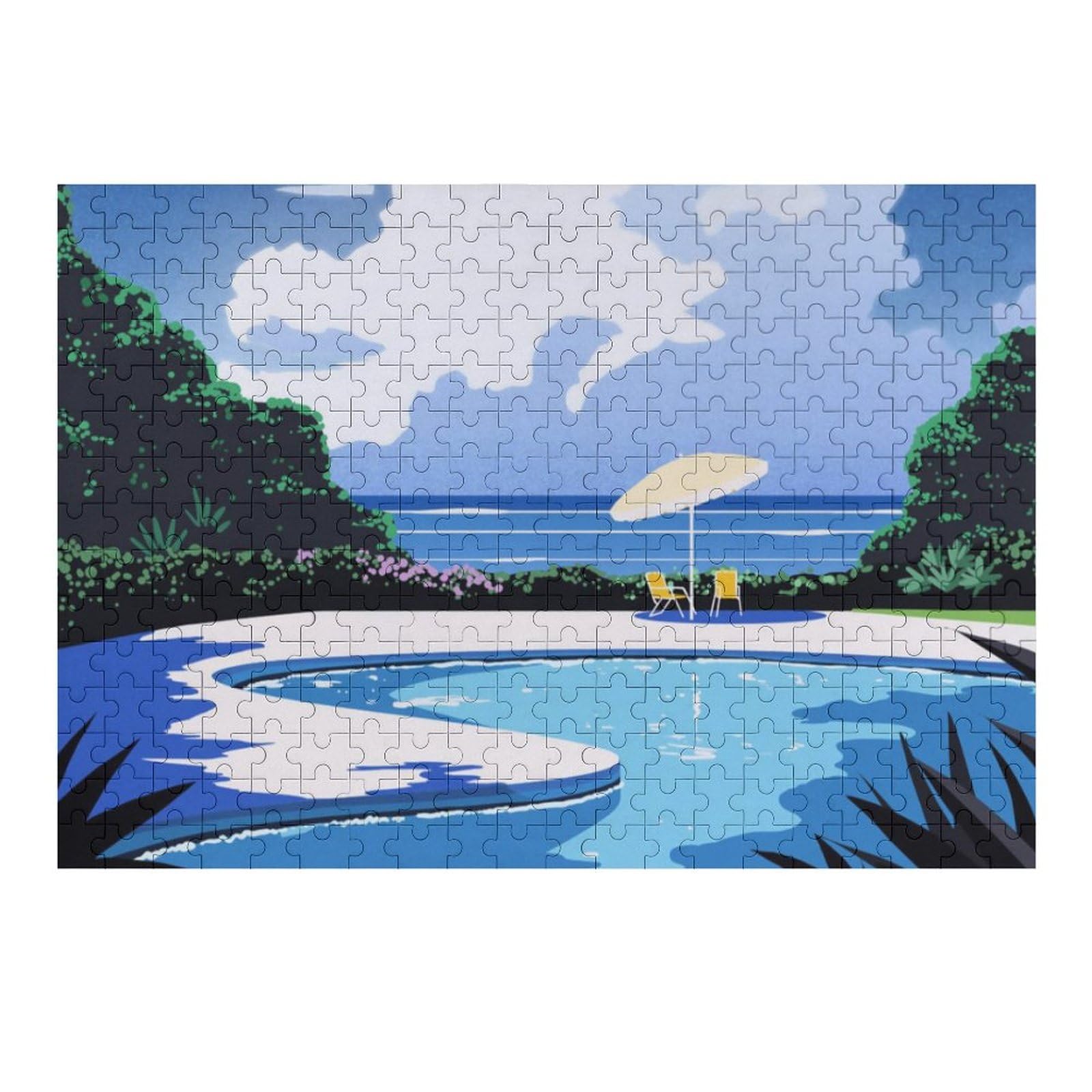 Amazon.co.jp: パズル 永井博イラスト作品 ジグソーパズル 300