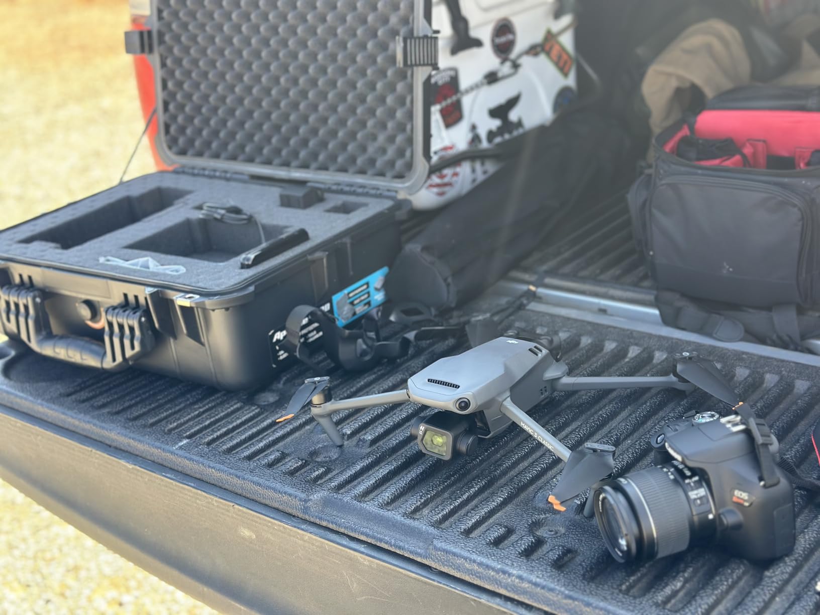 DJI Mavic 3 Pro Cine with DJI RC Pro (High-Bright Screen), Flagship Triple-Camera Drone, Tri-Camera Apple ProRes Support with 1TB of Storage, 3 Intelligent Flight Batteries, FAA Remote ID Compliant photo review