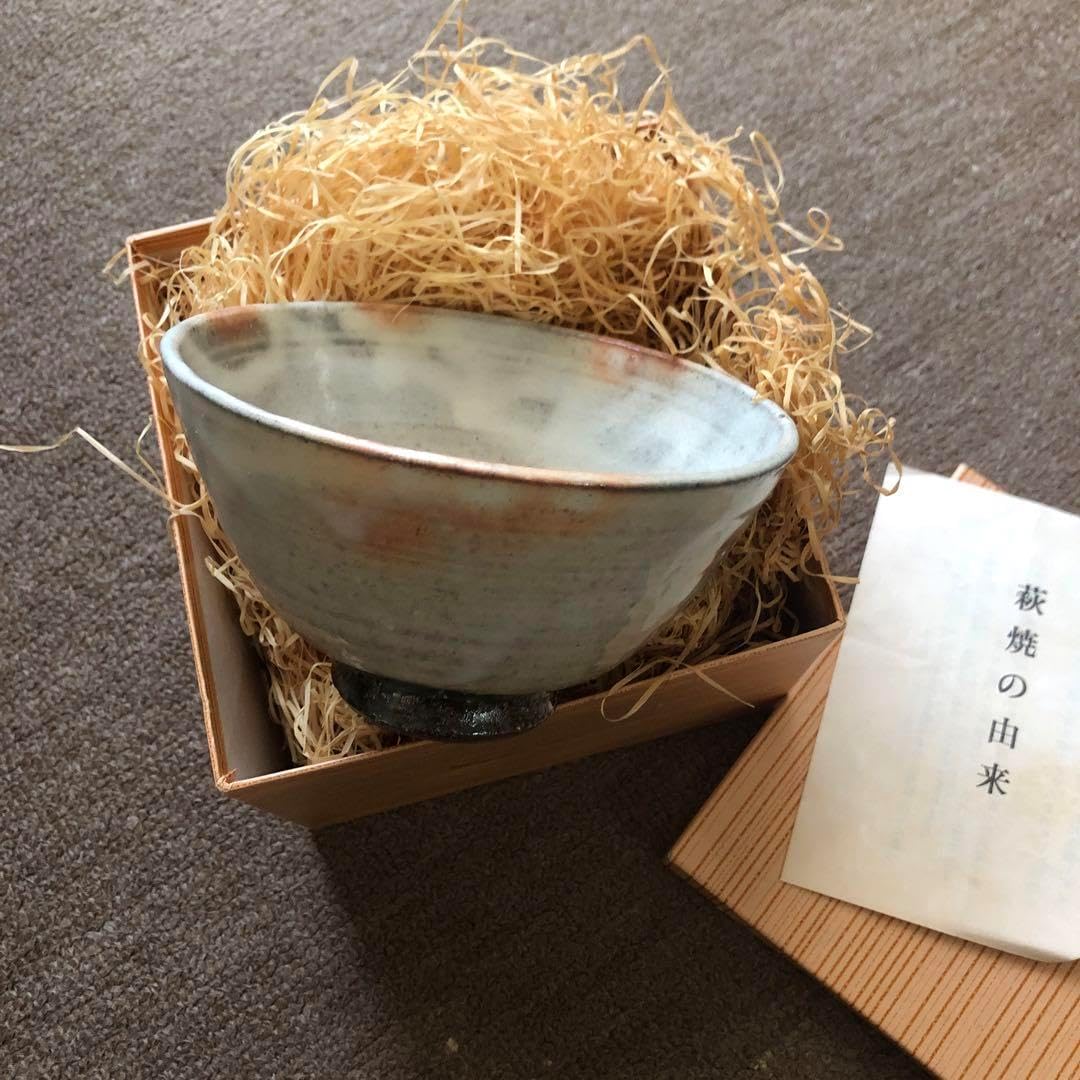萩焼　茶碗　茶道道具？　香峰窯　山口県 楽天市場】【中古】【スーパーSALE60%オフ】【茶道具】萩焼 香峰