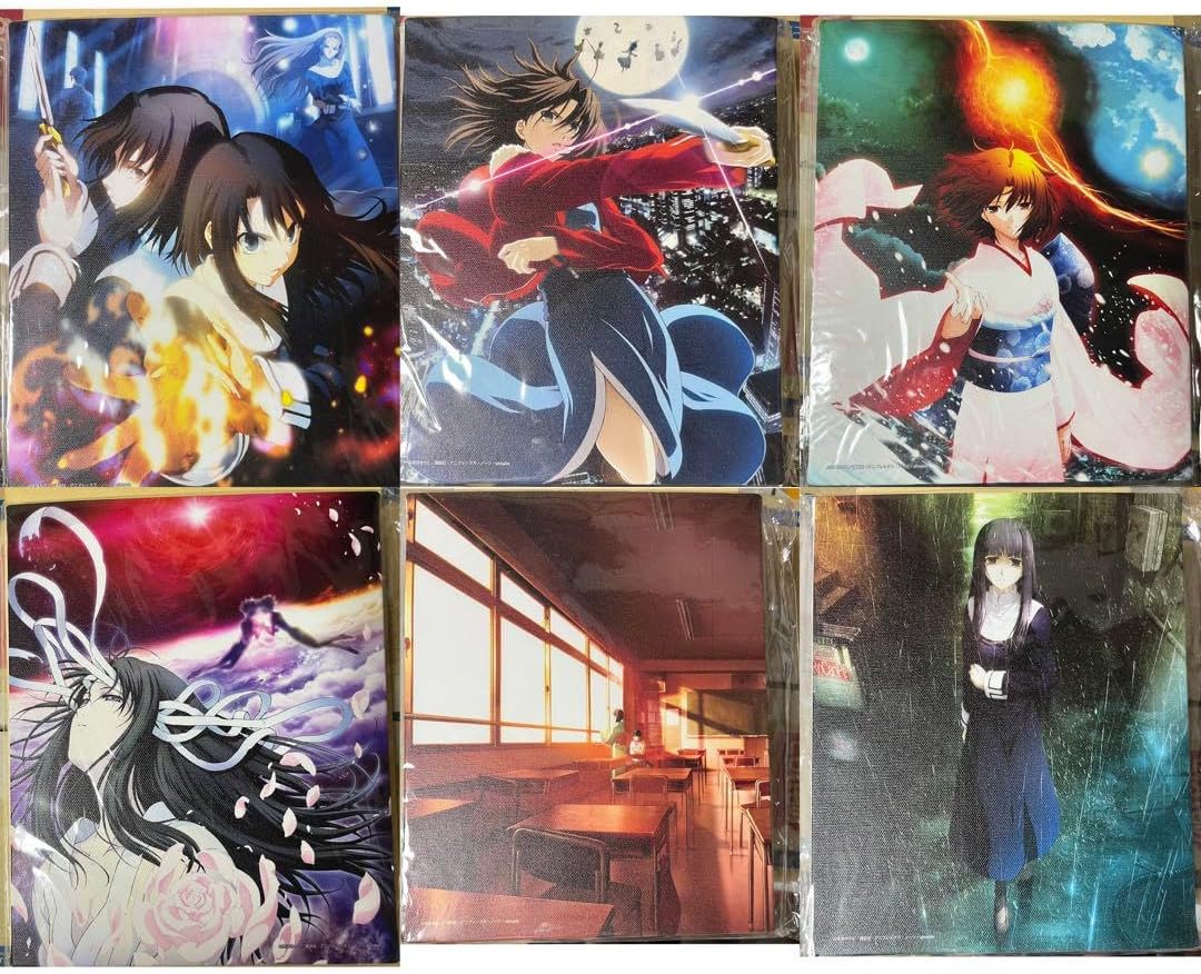 空の境界 キャンバスボード 両儀式 浅上藤乃 黒桐幹也 パネル アート 型