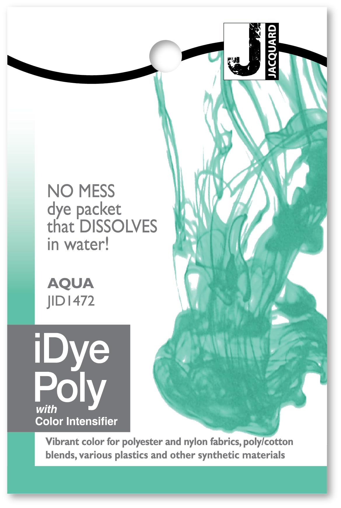 Jacquard iDye Poly Synthetic Fabrics Dye 14g - Aqua 1472