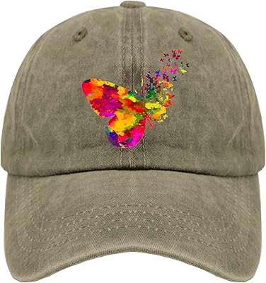 Dad Hat Butterfly Dad Hat, Graphic Dad Hat for Men