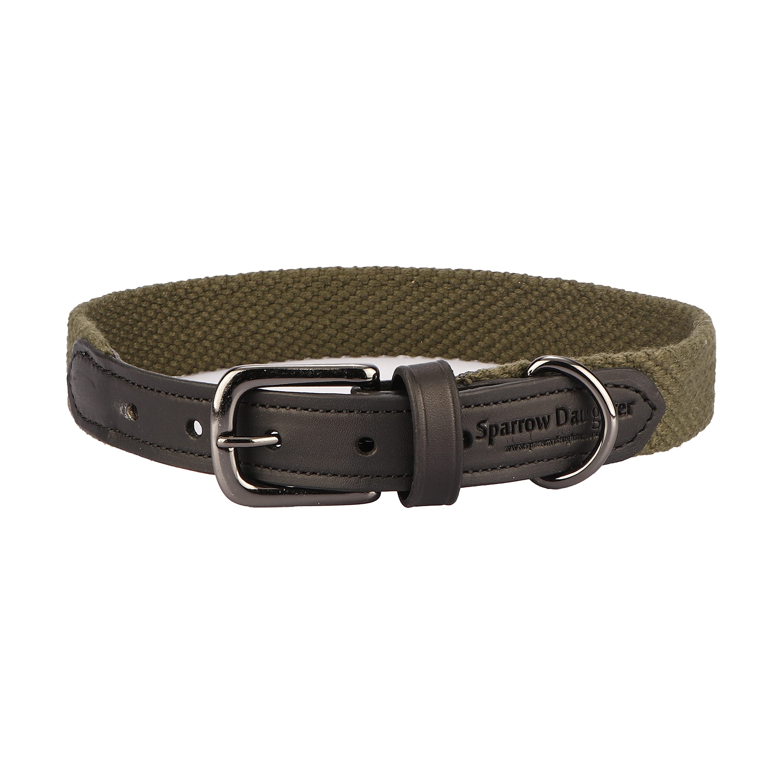 See full amazon price history chart for Sparrow Daughter Cotton and Leather Comfortable and Lightweight Dog Collar for All Breeds | Neck Belt with Adjustable Buckle - Army Green (M, 18 X 1 X 0.3 Inches) Sparrow Daughter Cotton and Leather Comfortable and Lightweight Dog Collar for All Breeds | Neck Belt with Adjustable Buckle - Army Green (M, 18 X 1 X 0.3 Inches) (B0BY2C362X) Amazon Price History, Amazon Price Tracker