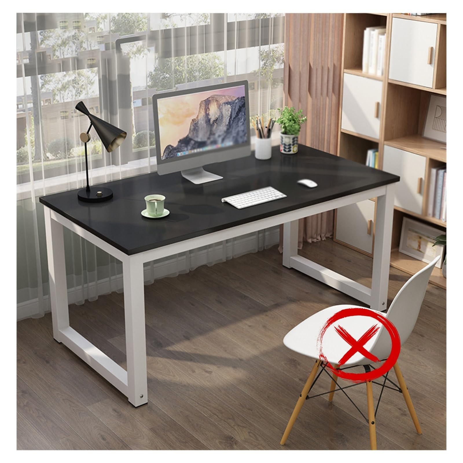 Bureau pour ordinateur portable idéal pour la chambre et le coin travail